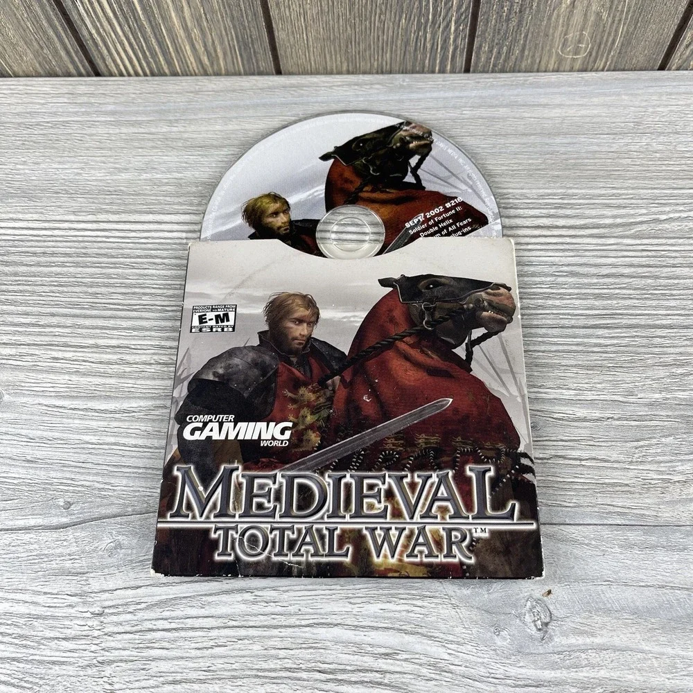 Medieval: Total War CD - PC 2002 PC Games